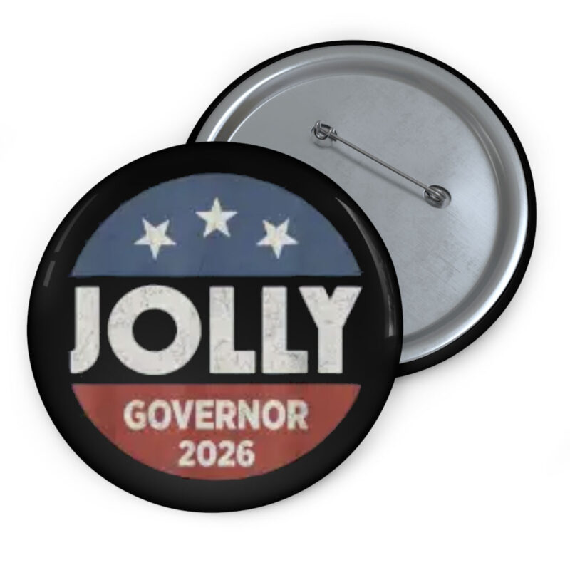 Jolly Governor 2026 Democratic Button