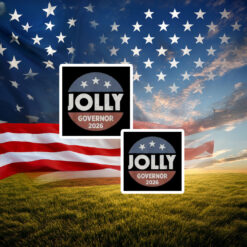 Jolly Governor 2026 Elections Sticker