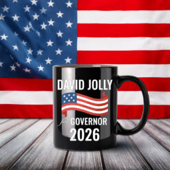 Support David Jolly For Governor 2026 Election Mug