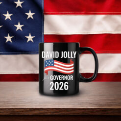 Support David Jolly For Governor 2026 Election Mug