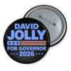 Support David Jolly For Governor 2026 Florida Election Button